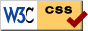 ¡Valid CSS! - tecnologías w3c empleadas en el website